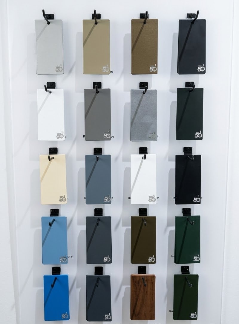 Nuancier de couleurs HPS